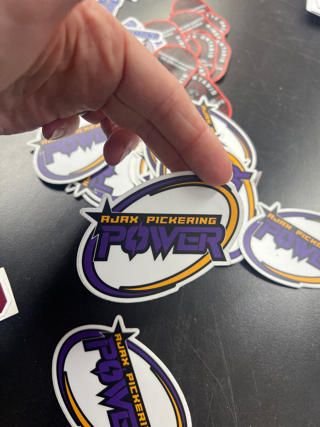 Ajax Pickering Power Ringette Sticker